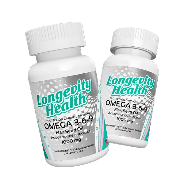 Envases Omega 3 6 9 - Longevity Health