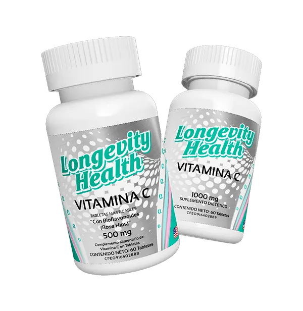 Envases Vitamina C - Longevity Health